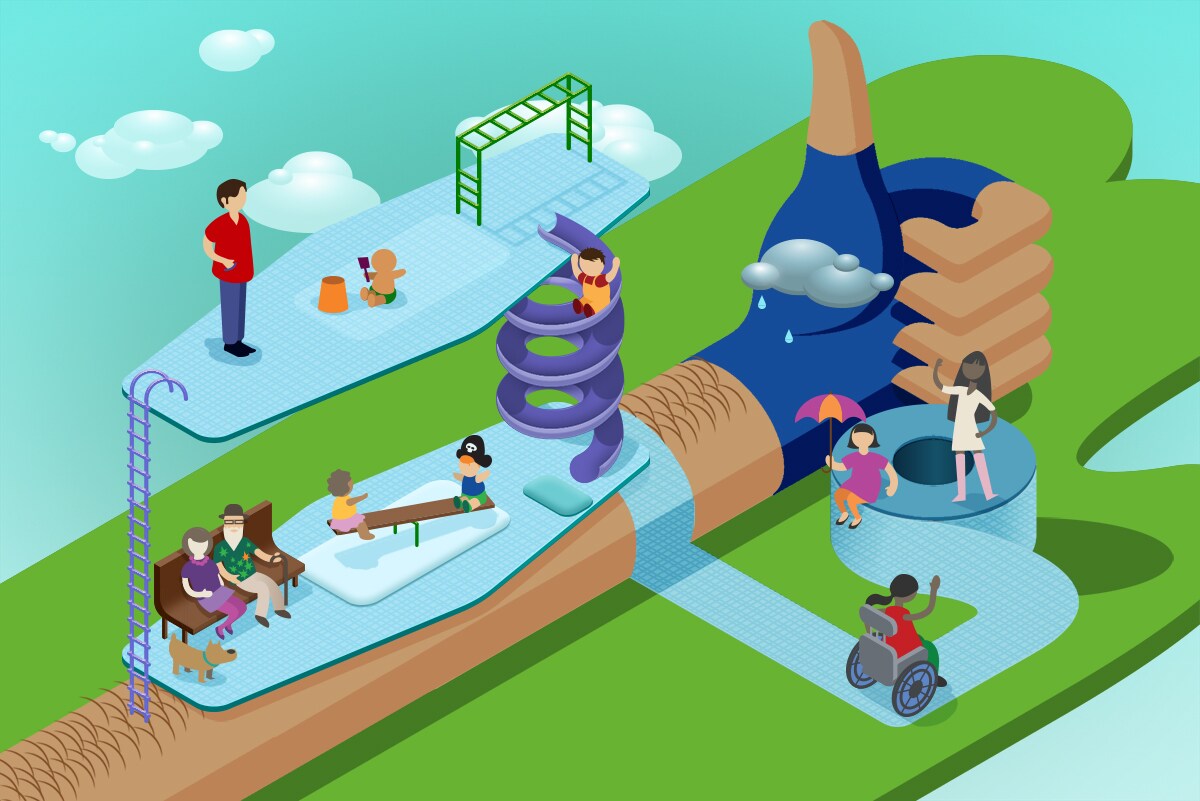 Waterproof Technology Infographic
